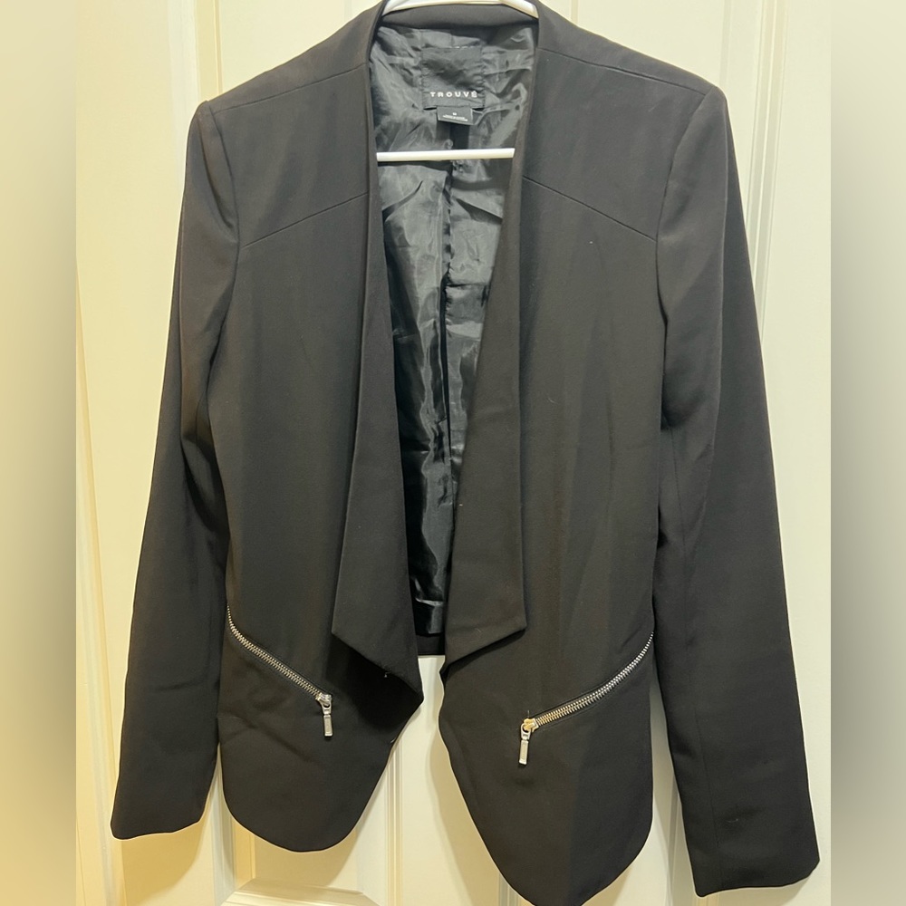 Trouvé Blazer with Zippers - Medium